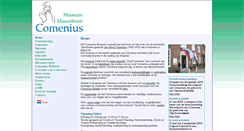 Desktop Screenshot of comeniusmuseum.nl